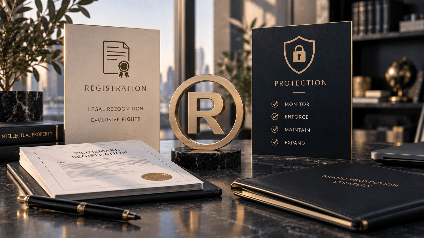 The Difference Between Trademark Registration and Trademark Protection